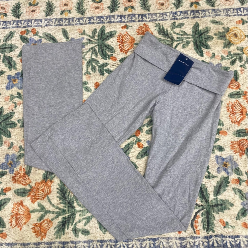 Brandy Melville Priscilla Yoga Pants New With Tags Gray One Size